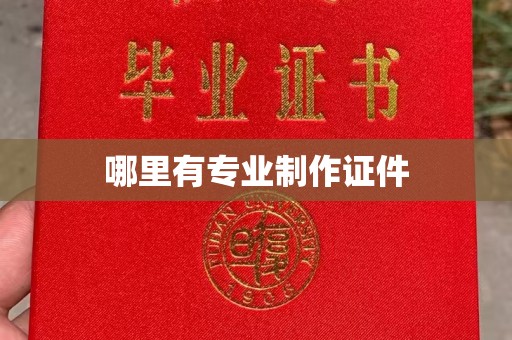 奉化哪里有专业制作证件